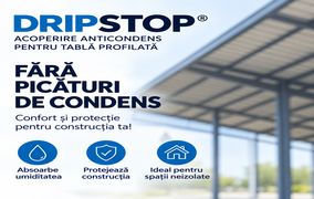 Membrană DripStop pentru tablă cutată