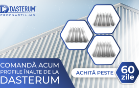 Oferta specială pentru tabla profilată H-35, H-44, H-60 continuă și iarna.