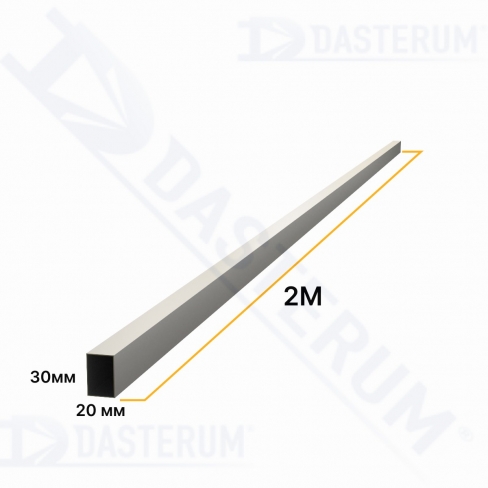 Țeava rectangulară 30*20*1mm